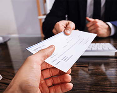 Cheque Pick-up